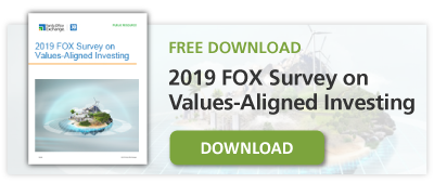 Free Download: 2019  FOX Survey on Values-Aligned Investing