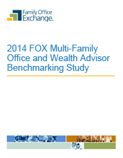 2014 FOX Multi-Family Office and Wealth Advisor Benchmarking Study Report